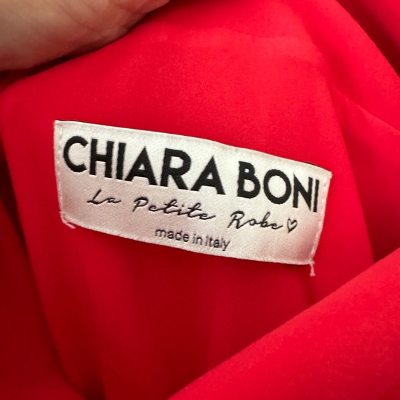 Chiara Boni Red One Shoulder Dress - Picture 5 of 8